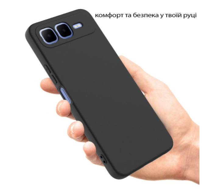 BeCover Чохол до мобільного телефона BeCover Silicone Infinix Smart 10 Plus (X6725B) Black (713764)