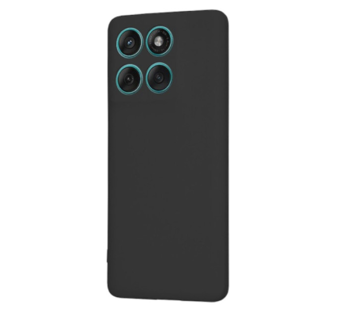 BeCover Чохол до мобільного телефона BeCover Silicone Motorola Edge 60 Black (713770)