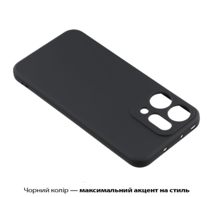 BeCover Чохол до мобільного телефона BeCover Silicone Oppo Reno14 / 14FS 5G Black (713791)