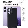 BeCover Чохол до мобільного телефона BeCover Silicone Oppo Reno14 / 14FS 5G Black (713791)