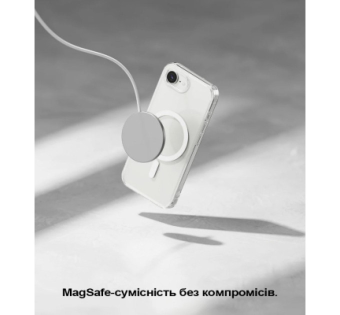 BeCover Чохол до мобільного телефона BeCover Space Case MagSafe Apple iPhone 16e Transparent (713884)