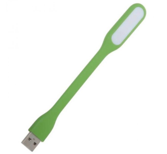 Лампа USB Optima LED, гнучка, зелений (UL-001-GR)