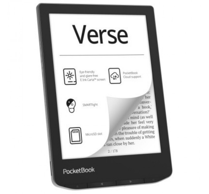 Електронна книга Pocketbook 629 Verse Mist Grey (PB629-M-CIS)