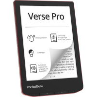 Електронна книга Pocketbook 634 Verse Pro, Passion Red (PB634-3-CIS)