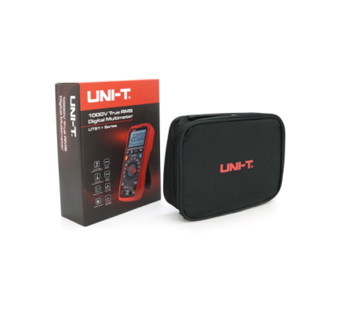 UNI-T Цифровий мультиметр UNI-T UNI-T UT61E+ V, A, R, Hz, C, NCV, True RMS, AC+DC (UT61E+)