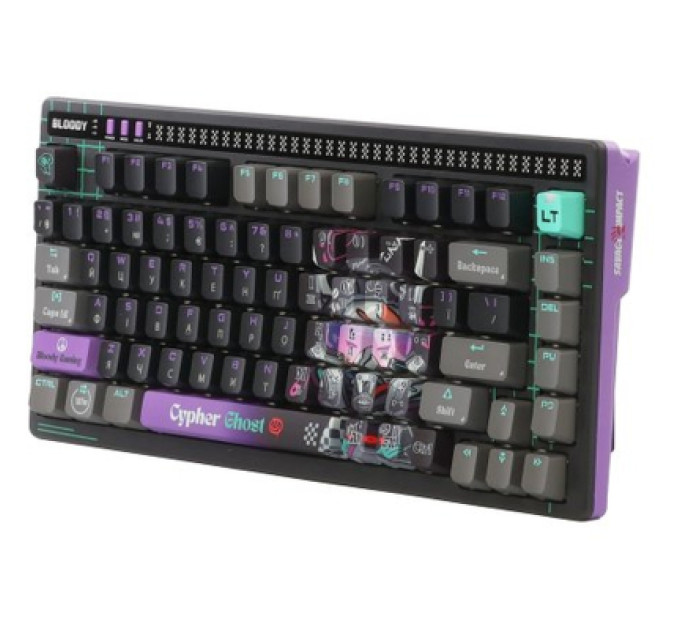 A4Tech Клавіатура A4Tech AT75 RGB USB UA Cypher Ghost (4711421001830)