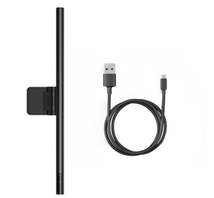 Baseus Настільна лампа Baseus на монітор i-wok Series USB Asymmetric Light Source Screen Hanging Light (Youth) Black (DGIWK-B01)