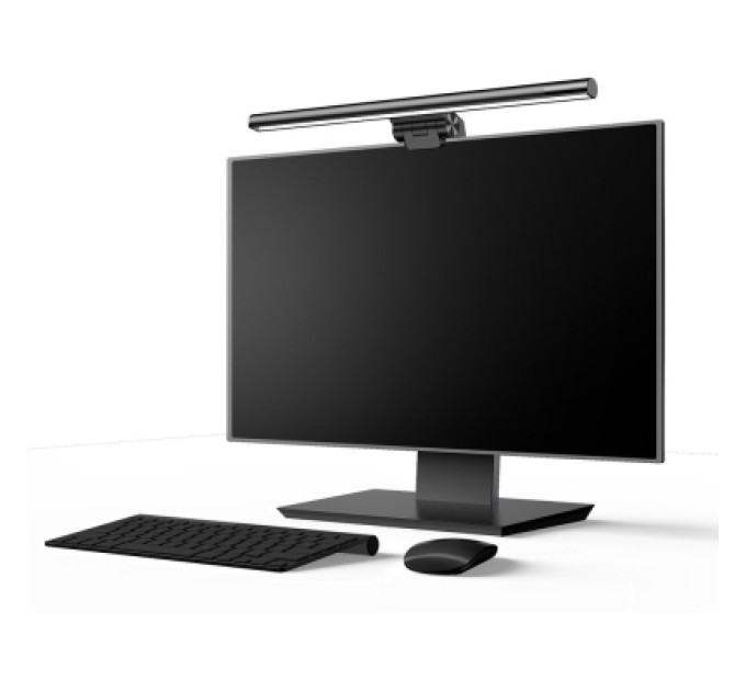 Baseus Настільна лампа Baseus на монітор i-wok Series USB Asymmetric Light Source Screen Hanging Light (Youth) Black (DGIWK-B01)