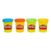 Hasbro Набір для творчості Hasbro Play-Doh 4 міні-баночки (23241)