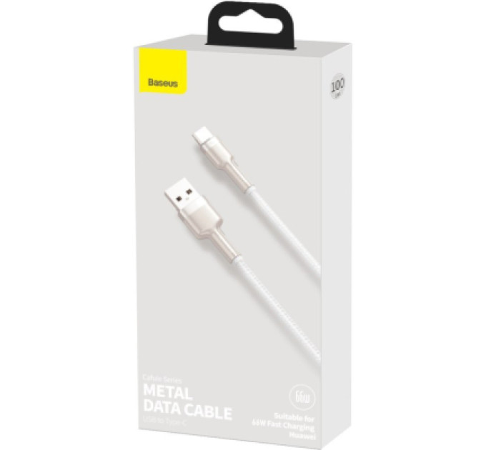 Baseus Дата кабель USB-C to USB-C 1.0m 66W metal Baseus (CAKF000102)
