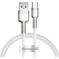 Дата кабель USB-C to USB-C 1.0m 66W metal Baseus (CAKF000102)