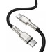 Baseus Дата кабель USB-C to USB-C 2.0m 100W metal black Baseus (CATJK-D01)