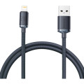 Baseus Дата кабель USB 2.0 AM to Lightning 1.2m 2.4A black Baseus (CAJY000001)