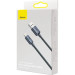 Baseus Дата кабель USB 2.0 AM to Lightning 2.0m 2.4A black Baseus (CAJY000101)