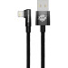 Baseus Дата кабель USB 2.0 AM to Lightning 1.0m 2.4A 90° corner black Baseus (CAVP000001)