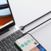 Baseus Дата кабель USB 2.0 AM to Lightning 1.0m 2.4A 90° corner black Baseus (CAVP000001)