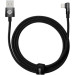 Baseus Дата кабель USB 2.0 AM to Lightning 2.0m 2.4A 90° corner black Baseus (CAVP000101)