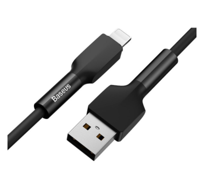 Baseus Дата кабель USB 2.0 AM to Lightning 1.0m black Baseus (CALGJ-01)