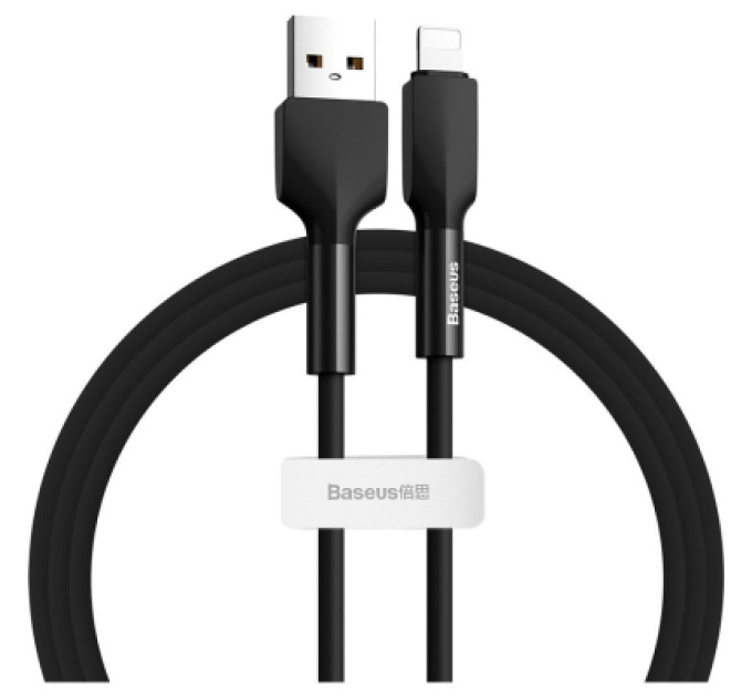 Baseus Дата кабель USB 2.0 AM to Lightning 1.0m black Baseus (CALGJ-01)