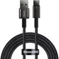 Baseus Дата кабель USB 2.0 AM to USB-C 2.0m 100W black Baseus (CAWJ000101)