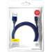 Baseus Дата кабель USB 2.0 AM to Lightning 1.8m navy blue Baseus (CALYW-A13)
