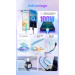 Essager Дата кабель USB 2.0 AM to USB-C 2.0m 100W blue Essager (EXC7A-WLA03-P)