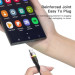 Essager Дата кабель USB 2.0 AM to USB-C 0.5m 3A LED black Essager (EXCT-XCDB01)