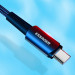 Essager Дата кабель USB-C to Lightning 0.5m 20W black Essager (EXCTL-CGB01)