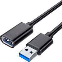 Дата кабель USB 3.0 AM/AF 1.5m Essager (EXCAM-YTA01)