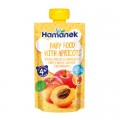 Дитяче пюре Hamanek Pouch яблуко і абрикос, 120 г (8595139783914)