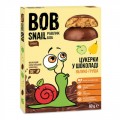 Цукерка Bob Snail Равлик Боб Яблуко Груша в молочному шоколаді 60 г (4820219341604)