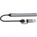 Dynamode Концентратор Dynamode 5-in-1 USB Type-C/Type-A to 1хUSB3.0, 2xUSB 2.0, card-reader SD/MicroSD (DM-UH-514)