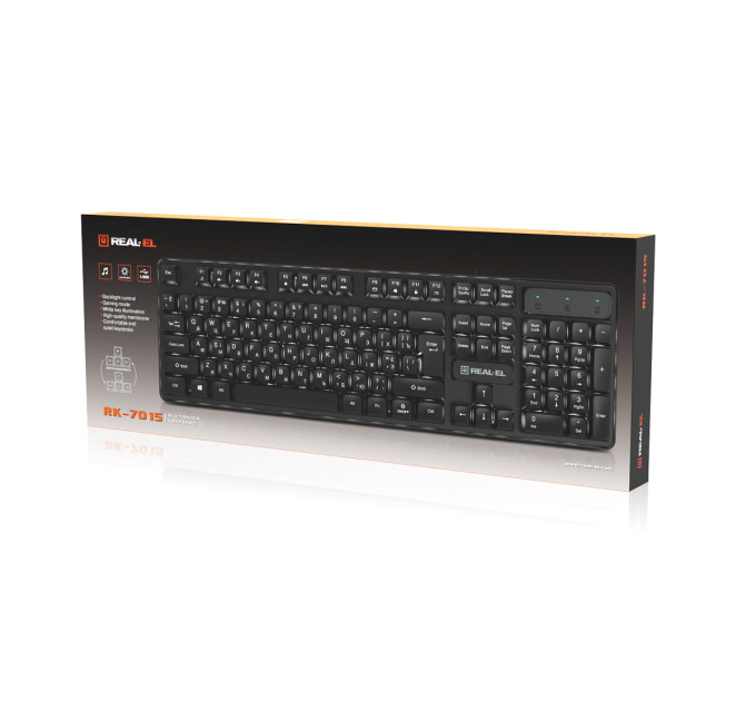 REAL-EL Клавіатура REAL-EL RK-7015