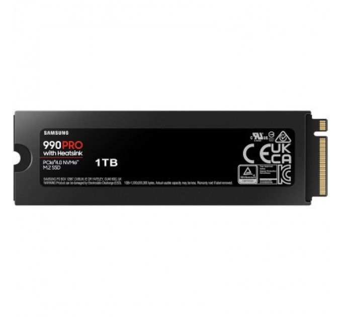 Samsung Накопичувач SSD M.2 2280 1TB 990 PRO with Heatsink Samsung (MZ-V9P1T0CW)