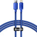 Baseus Дата кабель USB-C to Lightning 1.2m 20W blue Baseus (CAJY000203)
