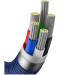 Baseus Дата кабель USB-C to Lightning 2.0m 20W blue Baseus (CAJY000303)