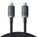 Baseus Дата кабель USB-C to USB-C 1.5m 100W USB3.2 20Gb black Baseus (P10318204111-00)