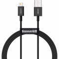 Baseus Дата кабель USB 2.0 AM to Lightning 2.0m 2.4A black Baseus (CALYS-C01)