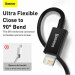 Baseus Дата кабель USB 2.0 AM to Lightning 2.0m 2.4A black Baseus (CALYS-C01)
