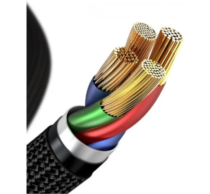Baseus Дата кабель USB-C to Lightning 1.0m 18W black Baseus (CATLSP-01)