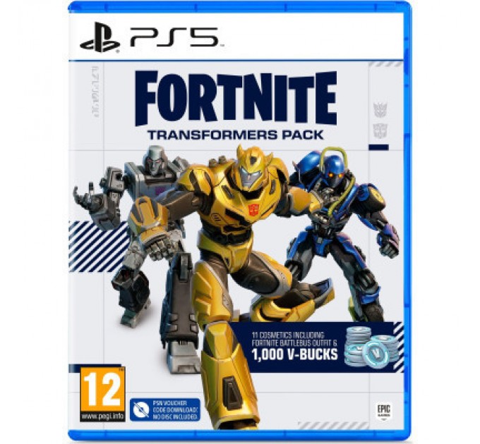 Гра Sony Fortnite - Transformers Pack, код активації (5056635604460)