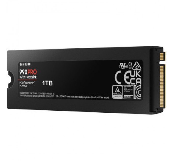 Samsung Накопичувач SSD M.2 2280 1TB 990 PRO with Heatsink Samsung (MZ-V9P1T0CW)