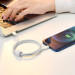 Baseus Дата кабель USB-C to Lightning 2.0m 20W white Baseus (CATLYS-C02)
