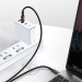 Baseus Дата кабель USB-C to USB-C 2.0m 100W black Baseus (CATWJ-A01)