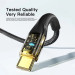 Essager Дата кабель USB 2.0 AM to USB-C 2.0m 7A black Essager (EXCT-XJA01-P)