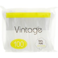 Ватні палички Vintage в поліетиленовій упаковці 100 шт. (4820164151594)