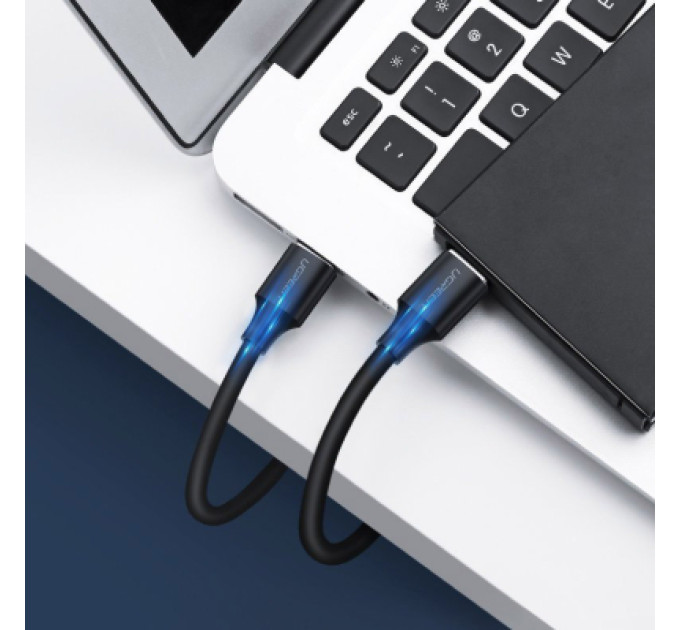 Ugreen Дата кабель USB 2.0 AM/AM 0.5m US102 black Ugreen (10308)