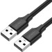 Ugreen Дата кабель USB 2.0 AM/AM 0.5m US102 black Ugreen (10308)