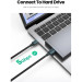 Ugreen Дата кабель USB 3.0 AM/AM 2.0m US128 black Ugreen (10371)