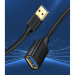 Ugreen Дата кабель USB 3.0 AM/AF 0.5m US129 black Ugreen (30125)